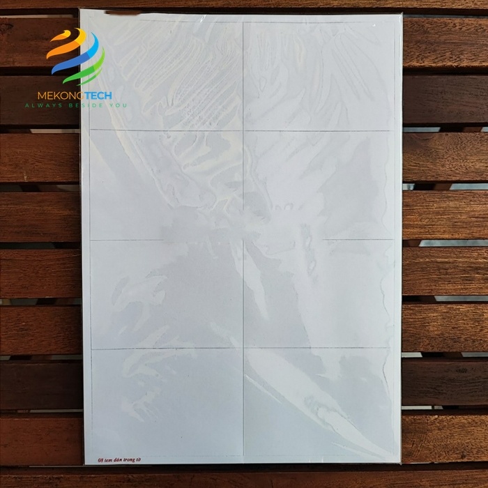 Giấy in tem nhãn khổ A4 bế sẵn